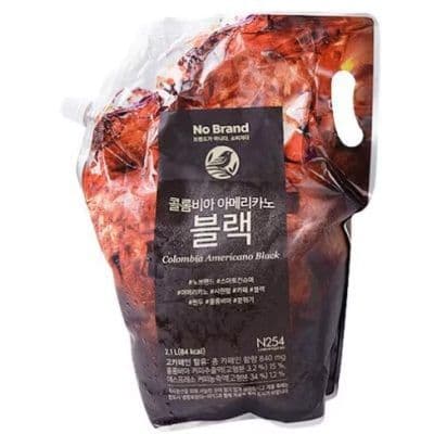 노브랜드 콜롬비아 아메리카노 블랙