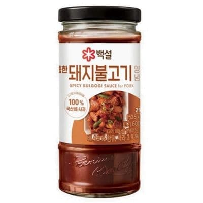백설 돼지불고기양념 290g
